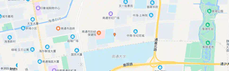南通通大附中_公交站地图_南通公交_妙搜公交查询2025