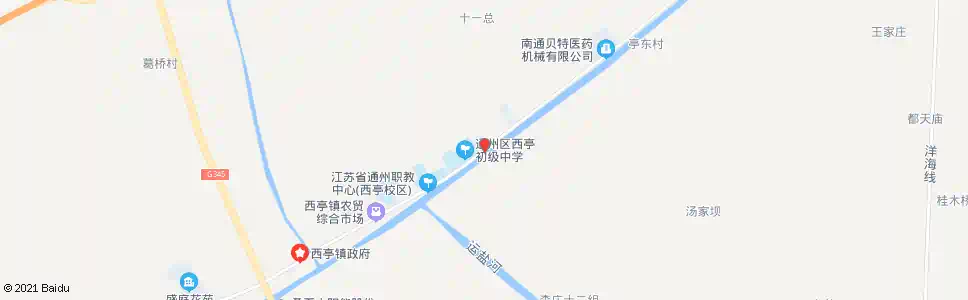 南通西亭脆饼厂_公交站地图_南通公交_妙搜公交查询2025