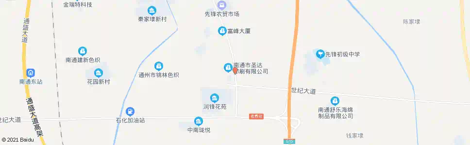 南通周圩新村_公交站地图_南通公交_妙搜公交查询2025