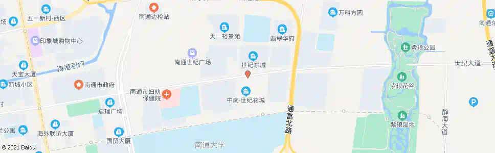 南通世纪大道世伦路口_公交站地图_南通公交_妙搜公交查询2025