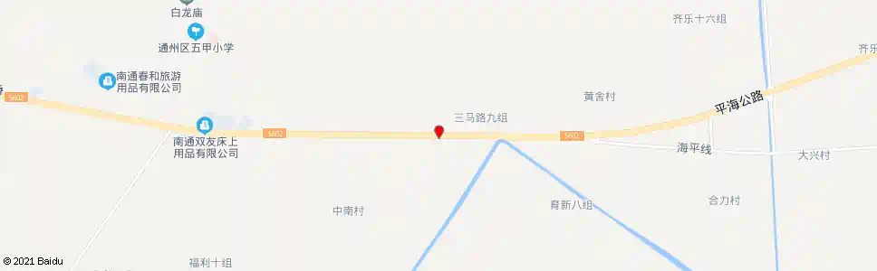 南通三马中心路口_公交站地图_南通公交_妙搜公交查询2025