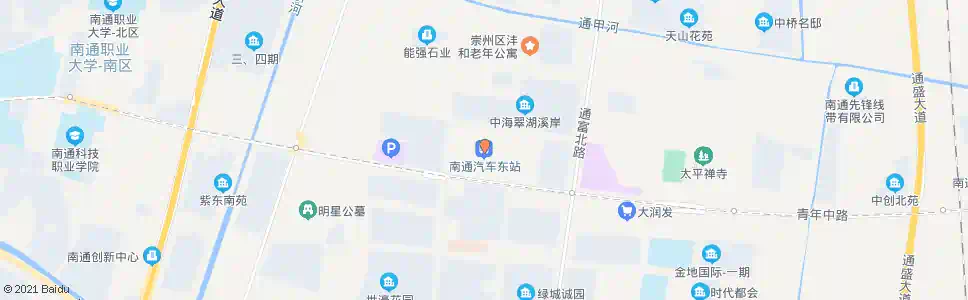 南通环城东路人民路南路东_公交站地图_南通公交_妙搜公交查询2025