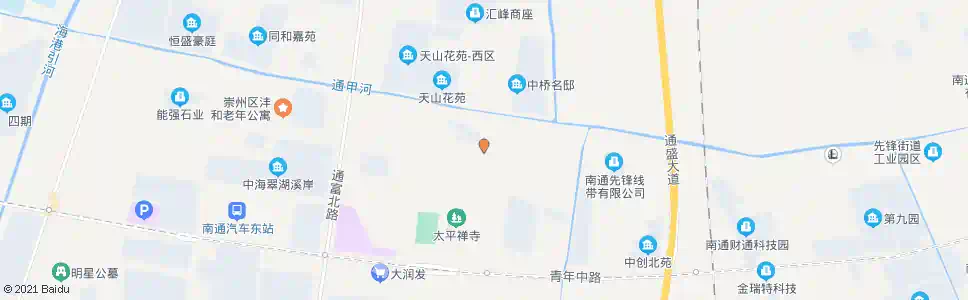 南通太平路八一路南_公交站地图_南通公交_妙搜公交查询2025