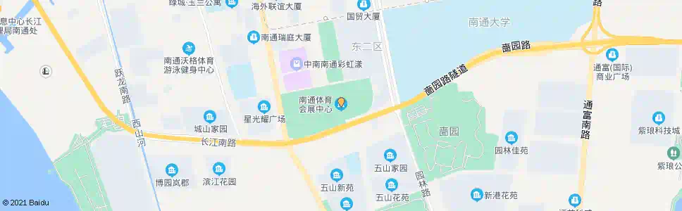 南通体育会展中心_公交站地图_南通公交_妙搜公交查询2025