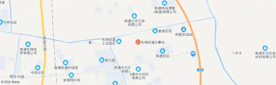 南通先锋街办_公交站地图_南通公交_妙搜公交查询2025