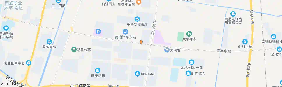 南通车管所_公交站地图_南通公交_妙搜公交查询2025