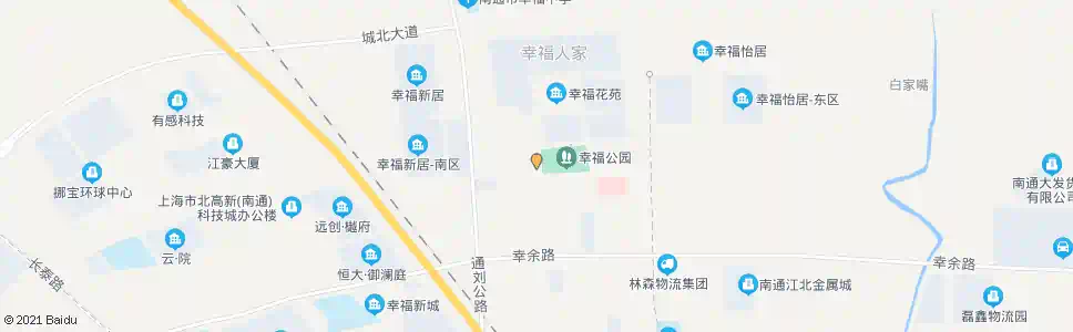 南通幸福派出所_公交站地图_南通公交_妙搜公交查询2025