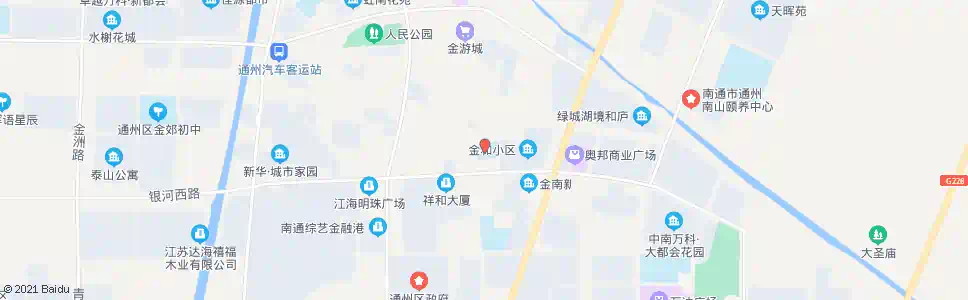 南通通州小学_公交站地图_南通公交_妙搜公交查询2025