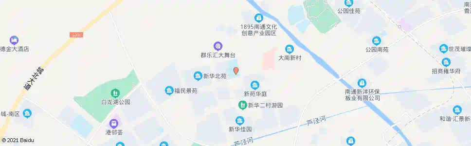 南通唐闸小学_公交站地图_南通公交_妙搜公交查询2025