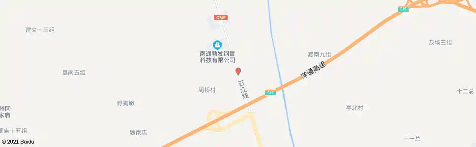 南通周家桥_公交站地图_南通公交_妙搜公交查询2025