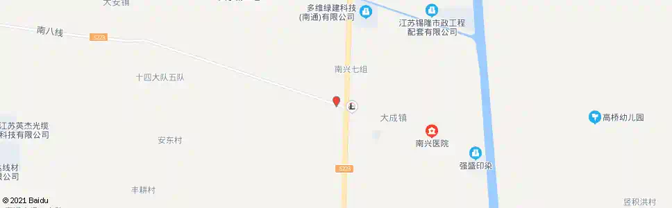 南通南三公路S223西_公交站地图_南通公交_妙搜公交查询2025