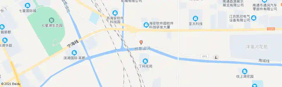 南通久发农庄_公交站地图_南通公交_妙搜公交查询2025