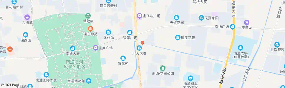 南通学田北苑_公交站地图_南通公交_妙搜公交查询2025