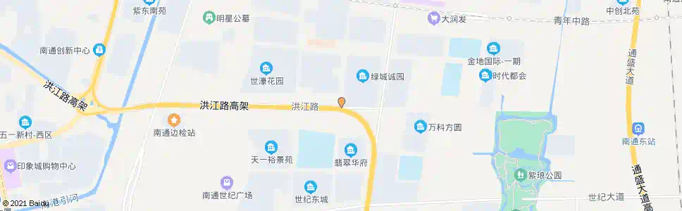 南通盘香沟路洪江路口_公交站地图_南通公交_妙搜公交查询2025
