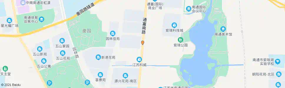 南通朝阳路口_公交站地图_南通公交_妙搜公交查询2025