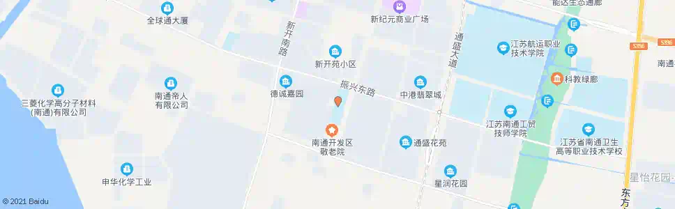 南通开发区小学_公交站地图_南通公交_妙搜公交查询2025