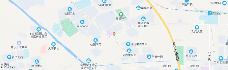 南通永兴大道长泰路东_公交站地图_南通公交_妙搜公交查询2025