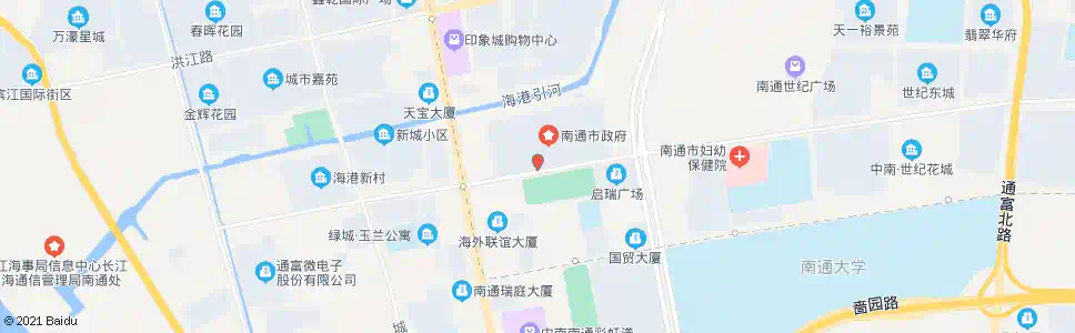 南通国际大酒店_公交站地图_南通公交_妙搜公交查询2025