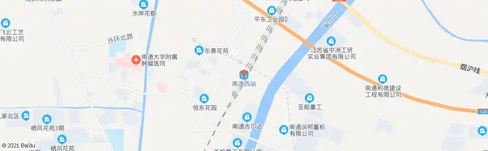 南通余西_公交站地图_南通公交_妙搜公交查询2025