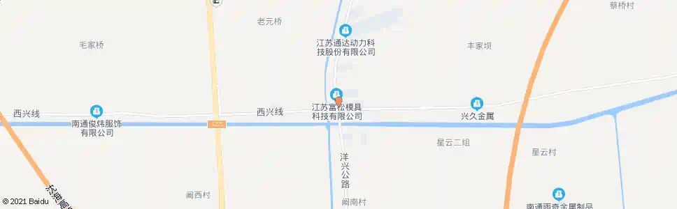 南通四安六大队路口_公交站地图_南通公交_妙搜公交查询2025