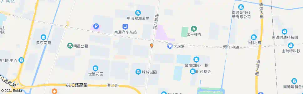 南通通富路青年路口_公交站地图_南通公交_妙搜公交查询2025