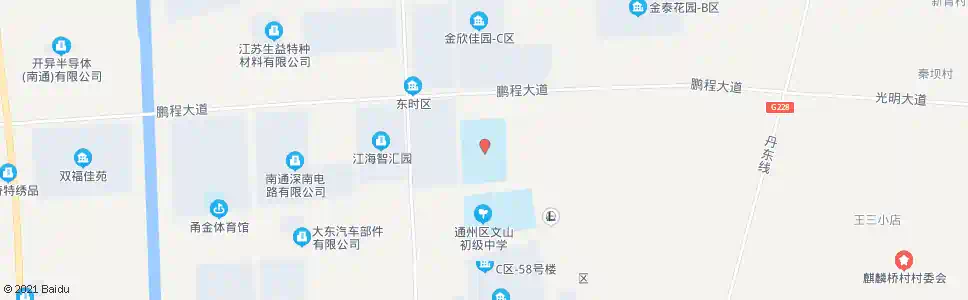 南通通州中学路口_公交站地图_南通公交_妙搜公交查询2025