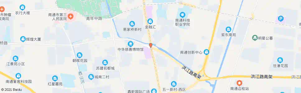 南通工农路虹桥路口_公交站地图_南通公交_妙搜公交查询2025