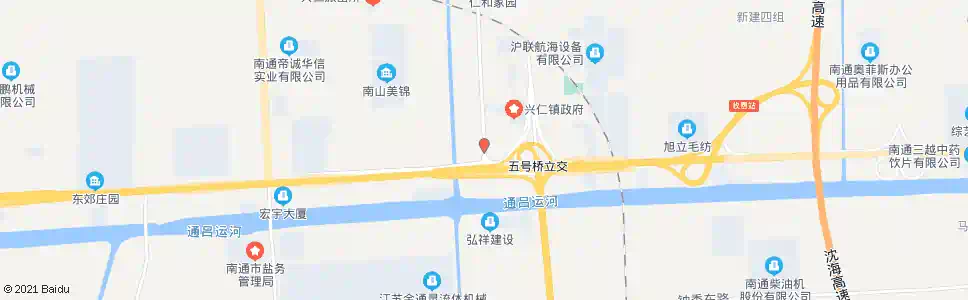 南通兴仁路口北_公交站地图_南通公交_妙搜公交查询2025