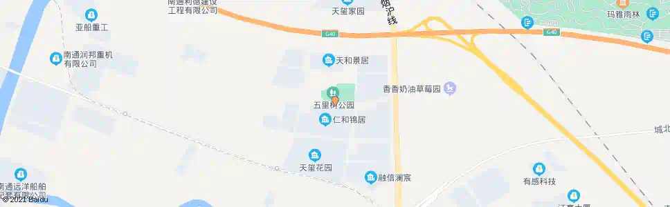 南通五里树_公交站地图_南通公交_妙搜公交查询2025