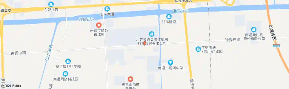 南通钟秀路太平路口_公交站地图_南通公交_妙搜公交查询2025