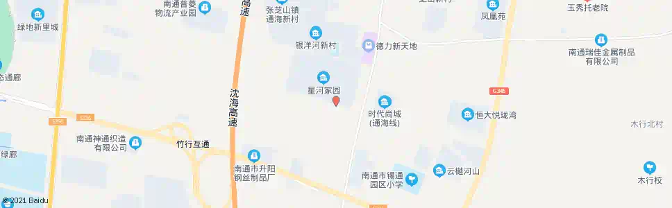 南通锡通园区公交回车场_公交站地图_南通公交_妙搜公交查询2025