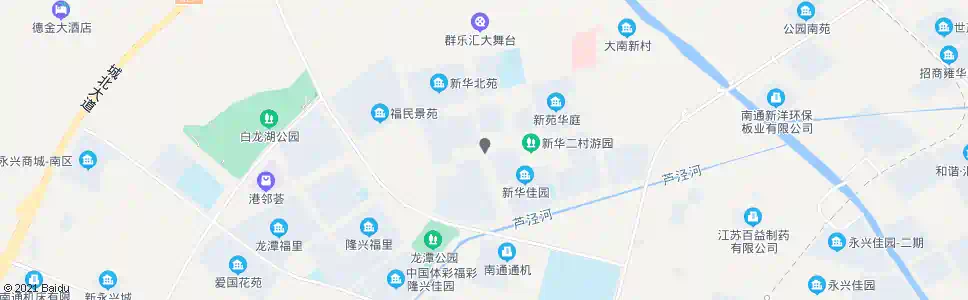 南通新华佳园_公交站地图_南通公交_妙搜公交查询2025
