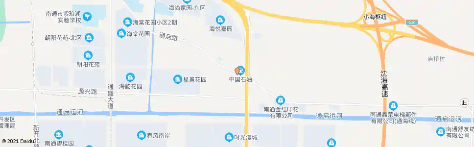 南通通启路东方大道西_公交站地图_南通公交_妙搜公交查询2025
