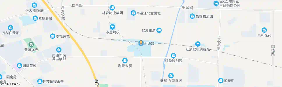 南通搭连桥_公交站地图_南通公交_妙搜公交查询2025