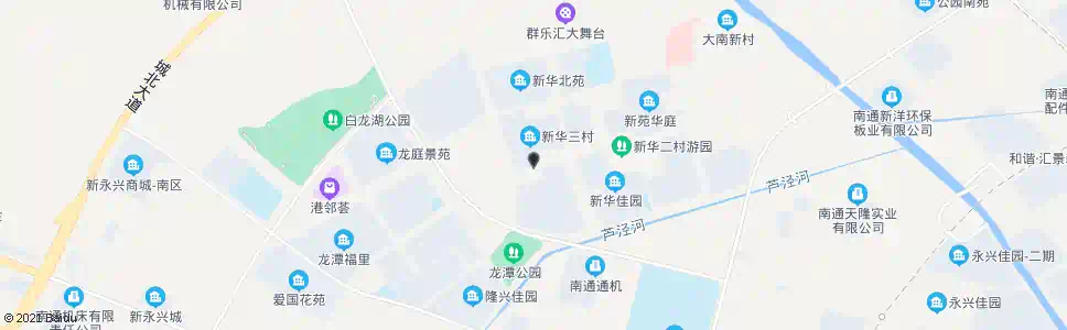 南通新华三村_公交站地图_南通公交_妙搜公交查询2025
