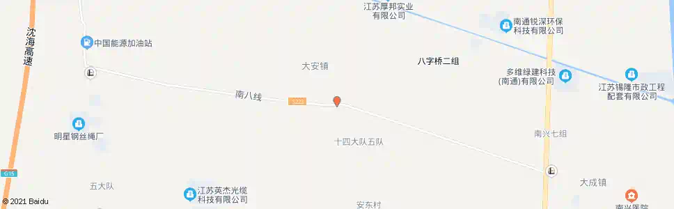 南通大安镇_公交站地图_南通公交_妙搜公交查询2025