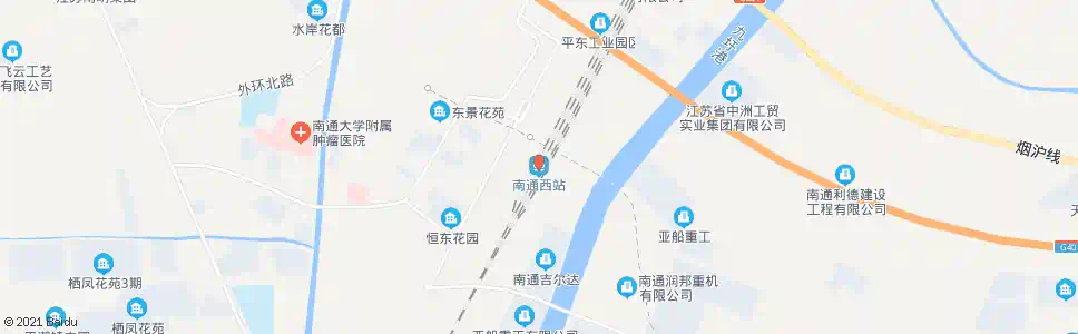 南通西菜场_公交站地图_南通公交_妙搜公交查询2025