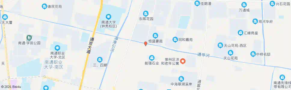 南通通甲路星明路口_公交站地图_南通公交_妙搜公交查询2025