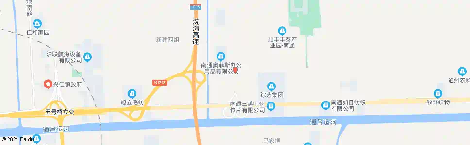 南通孙李桥中心路_公交站地图_南通公交_妙搜公交查询2025