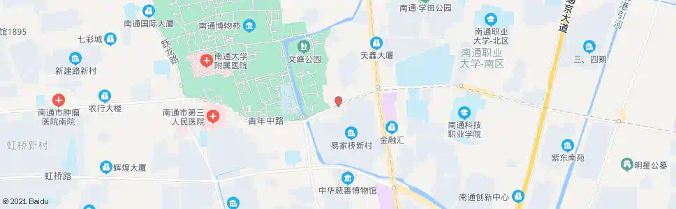 南通易家桥东眼科医院_公交站地图_南通公交_妙搜公交查询2025