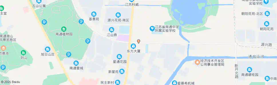 南通源兴路滨水路东_公交站地图_南通公交_妙搜公交查询2025