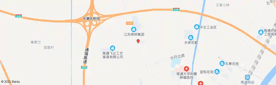 南通飞云木业_公交站地图_南通公交_妙搜公交查询2025