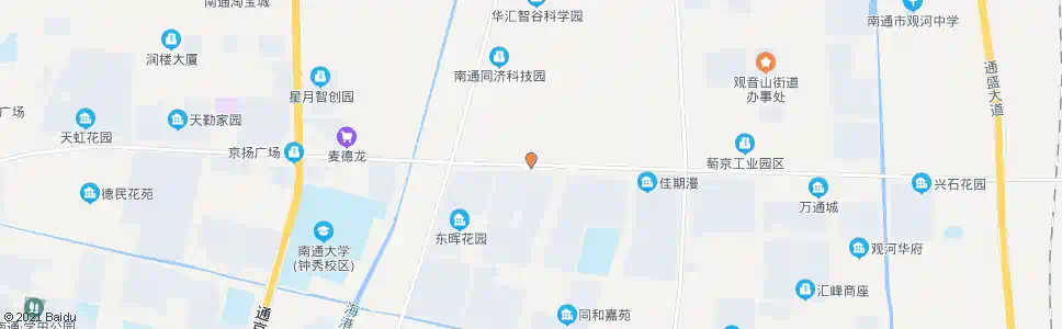 南通人民路世伦路西_公交站地图_南通公交_妙搜公交查询2025
