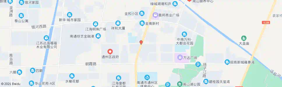 南通通掘路碧华路口_公交站地图_南通公交_妙搜公交查询2025