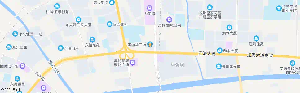 南通高店鸿鸣摩尔西_公交站地图_南通公交_妙搜公交查询2025