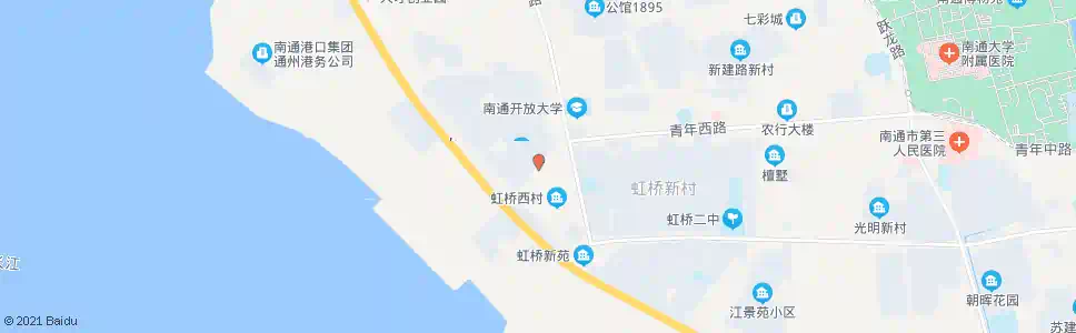 南通外滩小区_公交站地图_南通公交_妙搜公交查询2025