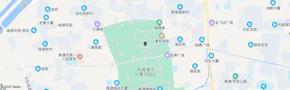 南通中医院_公交站地图_南通公交_妙搜公交查询2025