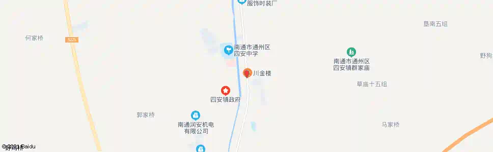 南通四安车站_公交站地图_南通公交_妙搜公交查询2025