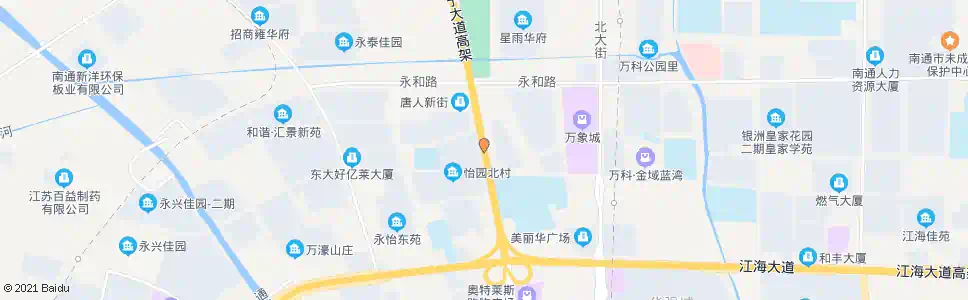 南通通宁大道永怡路北_公交站地图_南通公交_妙搜公交查询2025