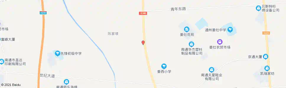 南通朝东圩村_公交站地图_南通公交_妙搜公交查询2025
